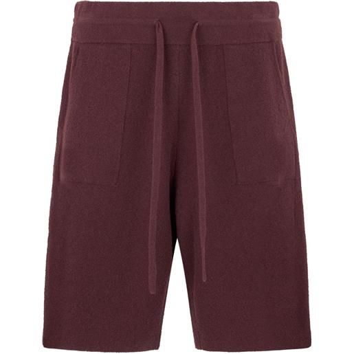 Roberto Collina shorts elasticizzati - rosso