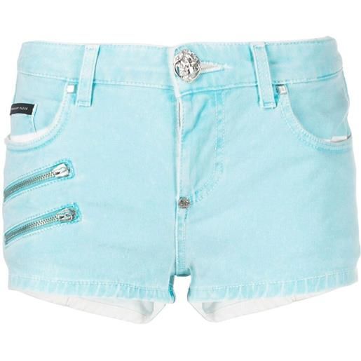 Philipp Plein shorts denim - blu