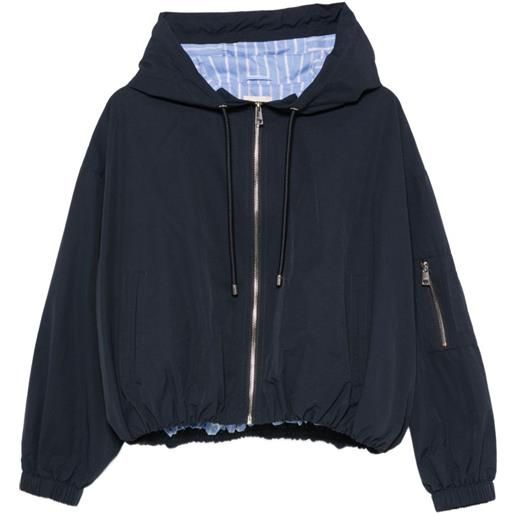 LIU JO hooded zip jacket - blu
