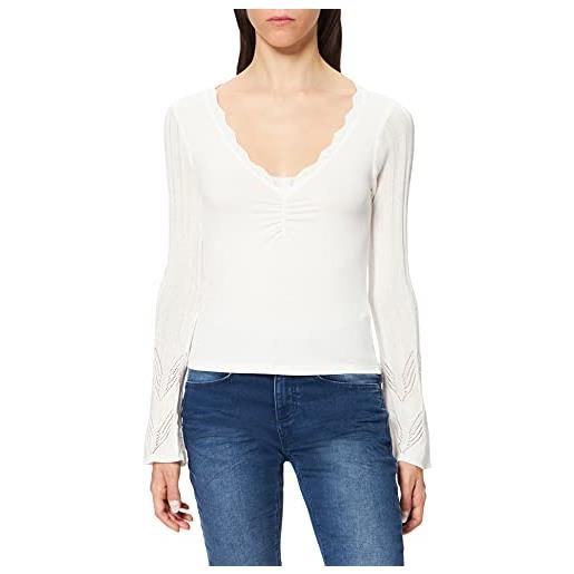 Desigual Maglietta da Donna A Maniche Lunghe Blouse