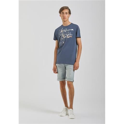 ClaytonItalia bermuda di jeans slim fit"