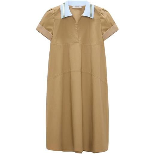 Dorothee Schumacher abito poplin power - toni neutri
