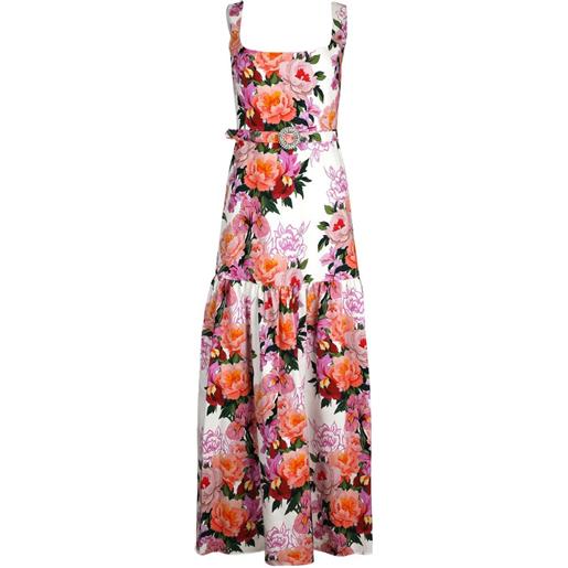 Borgo De Nor biba floral-print maxi dress - multicolore