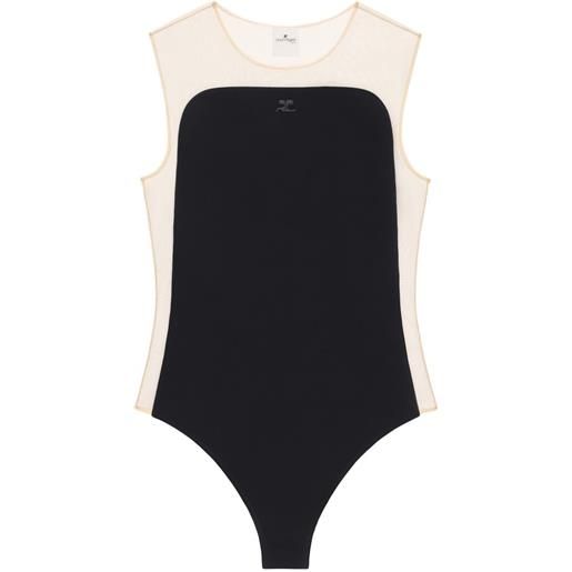 Courrèges body illusion sunshield - nero