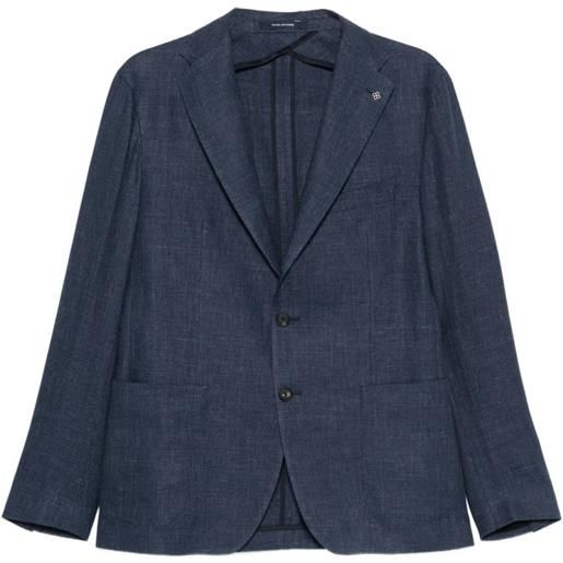 Tagliatore giacca con due bottoni - blu