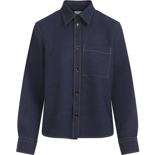 Bottega Veneta wool drill shirt