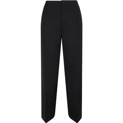 Bottega Veneta curved shape pant