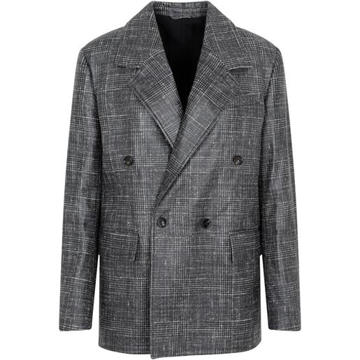 Bottega Veneta printed leather jacket