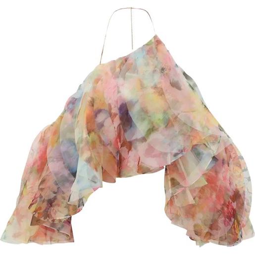 Zimmermann `luna` fanned camisole