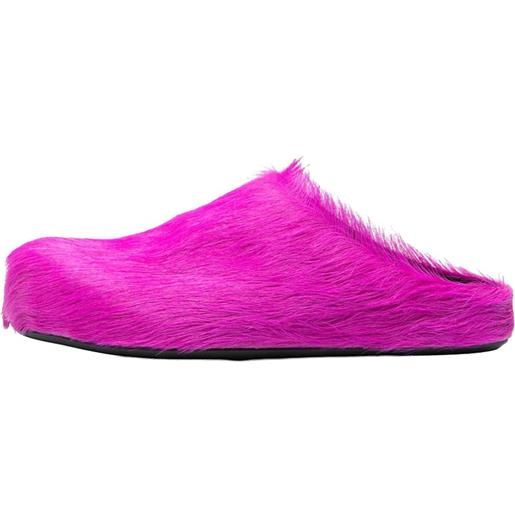 Marni mules fussbett - rosa