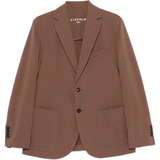 Circolo 1901 blazer monopetto - marrone