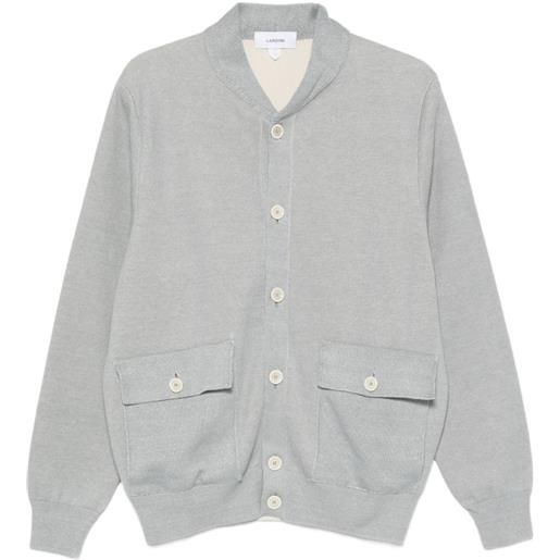 Lardini cardigan con bottoni - grigio