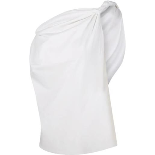 ROHE asymmetric sculptural top