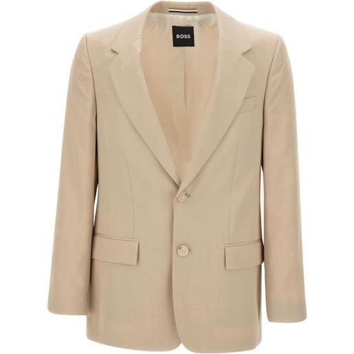 BOSS blazer monopetto - toni neutri