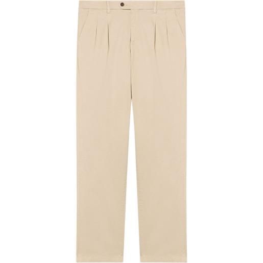 Brooks Brothers pantaloni con pieghe - toni neutri