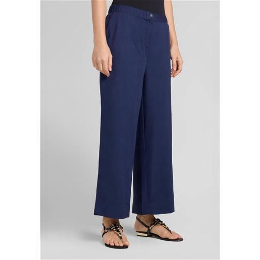 Luisa viola pantalone donna curvy viscosa lino art. P007f0-046w