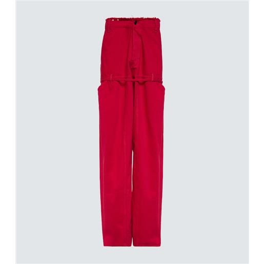 Jacquemus jeans le de nîmes a gamba larga