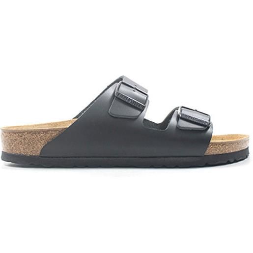 BIRKENSTOCK arizona ciabatta uomo nera in pelle