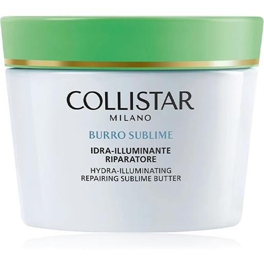 COLLISTAR speciale corpo perfetto #burro sublime idra illuminante riparatore
