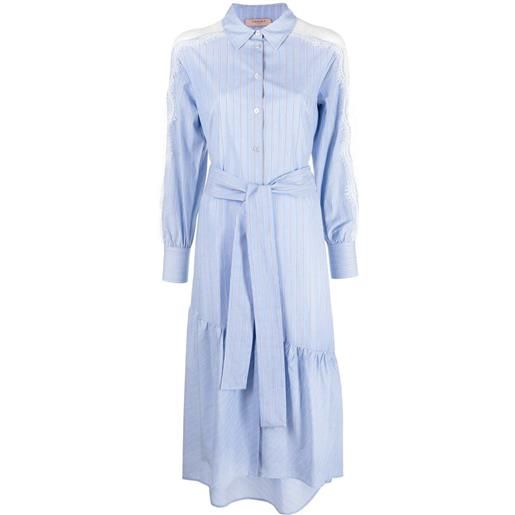 TWINSET chemisier a righe - blu
