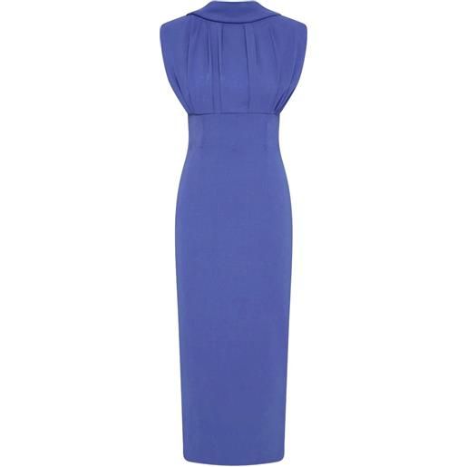 Rachel Gilbert abito plissettato dion - blu