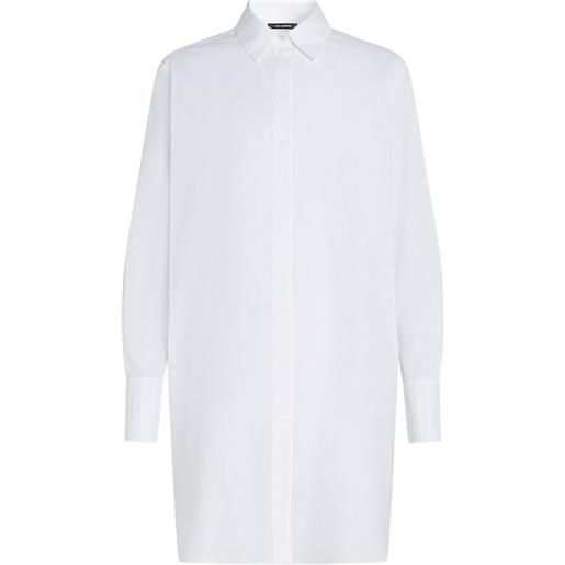 Karl Lagerfeld tunica con decorazione - bianco