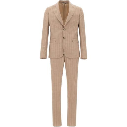 Ungaro completo sartoriale gessato - toni neutri