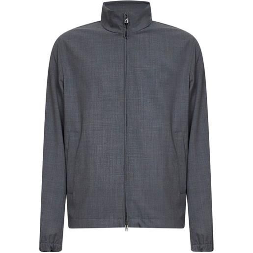 Herno giacca con zip - grigio