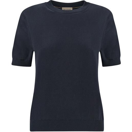 Paul & Shark maglione a maniche corte fresco - blu