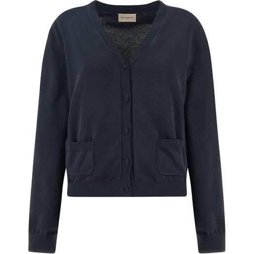 Paul & Shark cardigan con scollo a v - blu