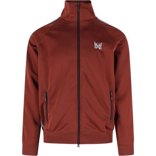 Needles felpa con ricamo - rosso