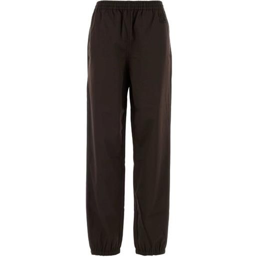 Miu Miu joggers elasticizzati - marrone