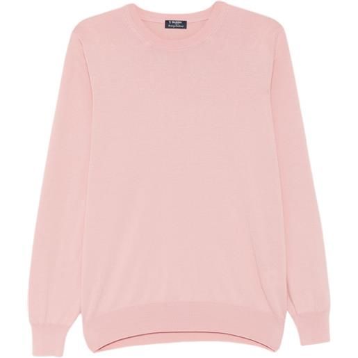 Barba maglione girocollo - rosa