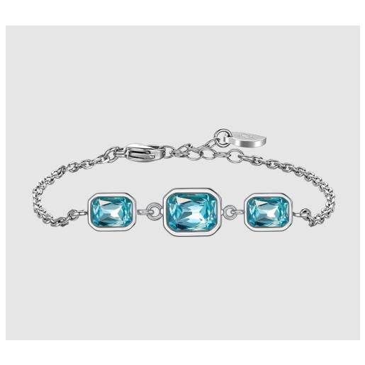 ONEFINITY Bracciale In Argento 925 Con Turchese E Ciondolo A Barra, Portafortuna, Regalo Donna