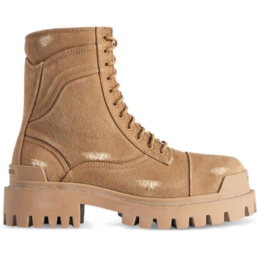 Balenciaga anfibi strike l20 - toni neutri