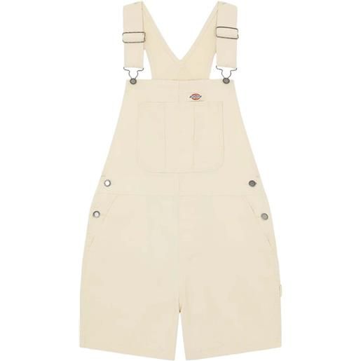 Dickies salopette corta in canvas leggera