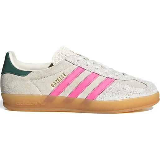 adidas sneakers gazelle "white/pink/gum"