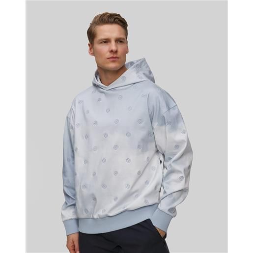 BOSS felpa azzurra da uomo hugo boss c stevens