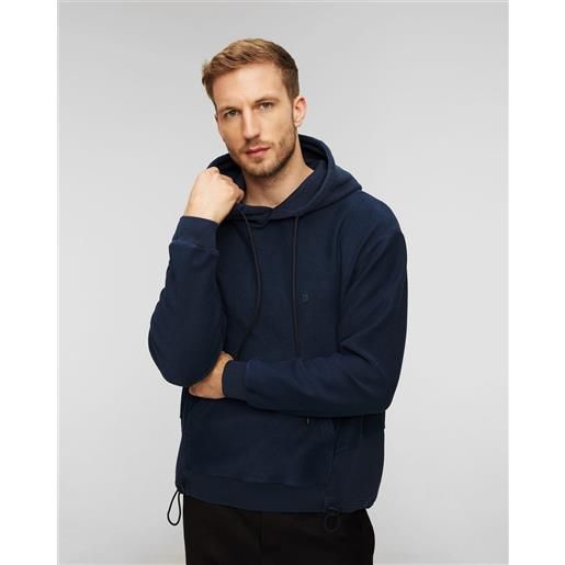 Dondup felpa blu scuro con cappuccio da uomo Dondup fleece