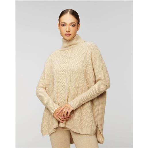 Kujten poncho in cashmere da donna Kujten tami