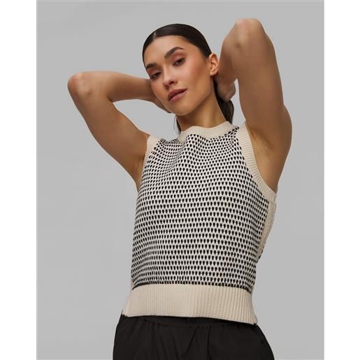 Varley gilet in maglia da donna Varley knowles textured knit vest