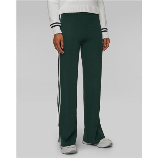 The Upside pantaloni verdi da donna The Upside les border freya knit pant