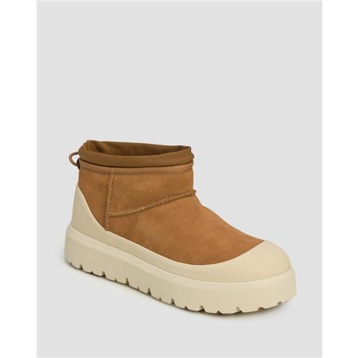 UGG stivaletti da uomo ugg classic ultra mini weather hybrid marroni