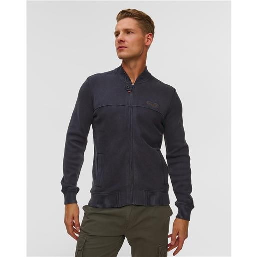 Aeronautica Militare maglione con cerniera da uomo Aeronautica Militare