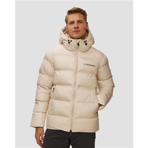 J Lindeberg giacca invernale da uomo j. Lindeberg barek padded jacket beige