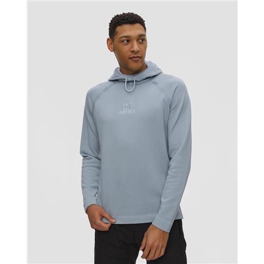 CP Company felpa da uomo c. P. Company heavy piquet hooded sweatshirt