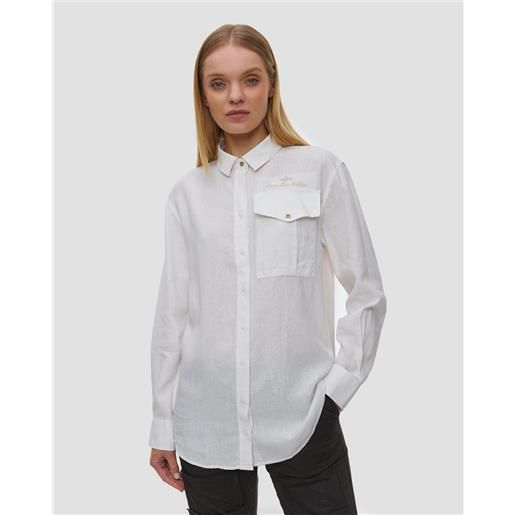 Aeronautica Militare camicia di lino da donna Aeronautica Militare