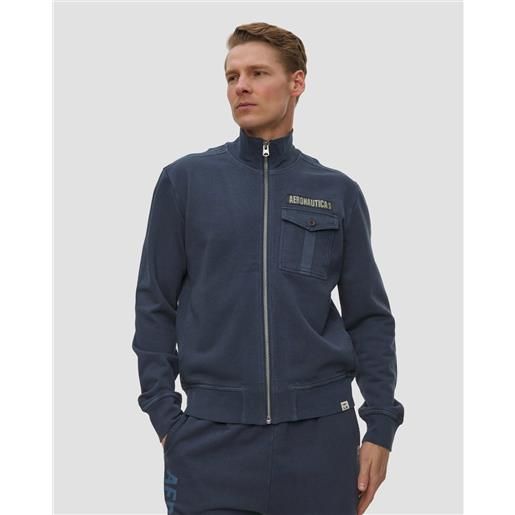 Aeronautica Militare felpa con zip da uomo Aeronautica Militare