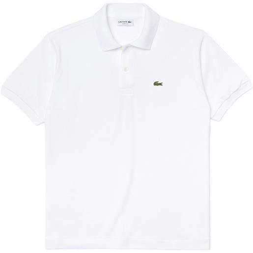 Lacoste polo classic fit uomo bianco