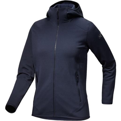 Arc'Teryx maglia kyanite hoody donna black sapphire